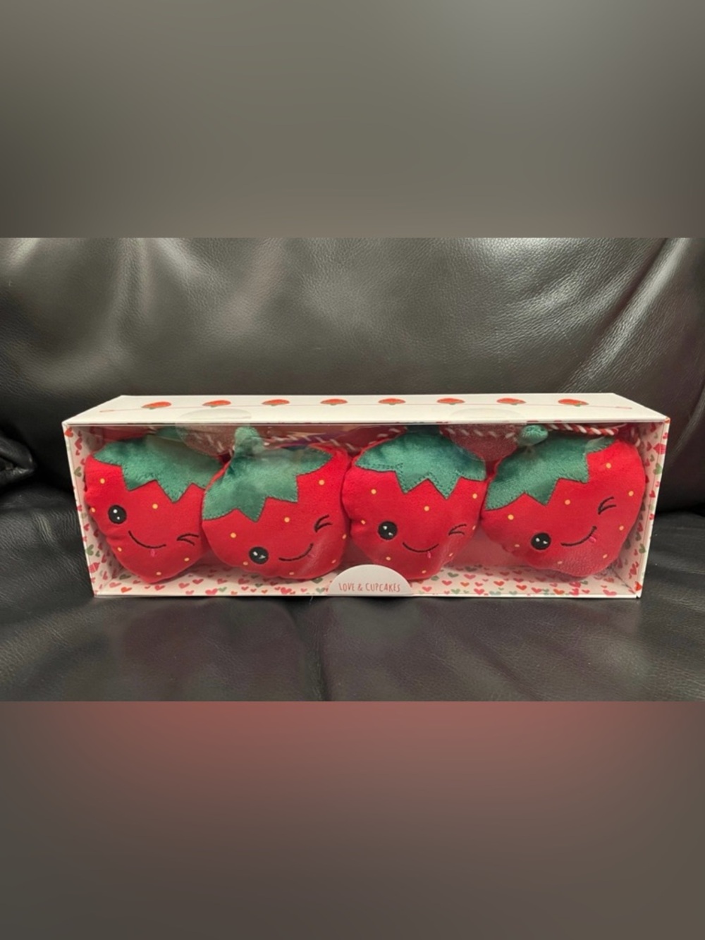 Love and Cupcakes Bran New Strawberries Garland